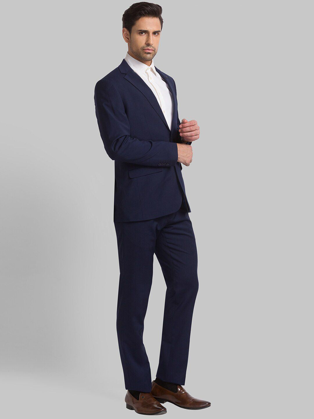 Raymond Men Single Breasted Two Piece Formal Suit
