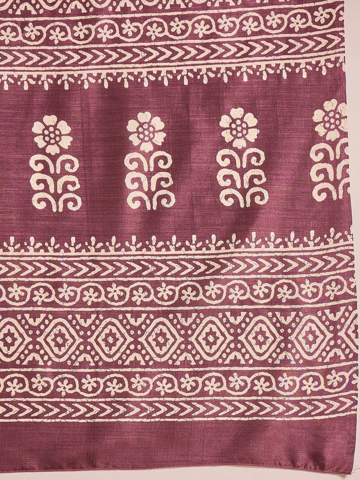 Saree mall Ethnic Motifs Bagru Sarees