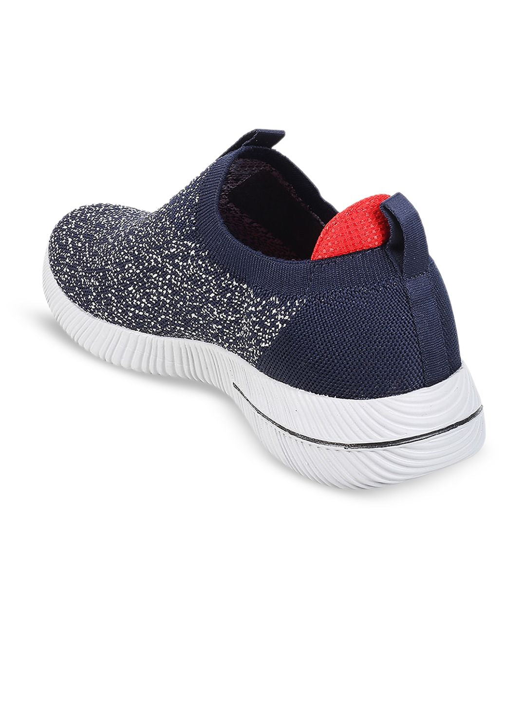 Mochi Men Printed Comfort Insole Contrast Sole Slip-On Sneakers