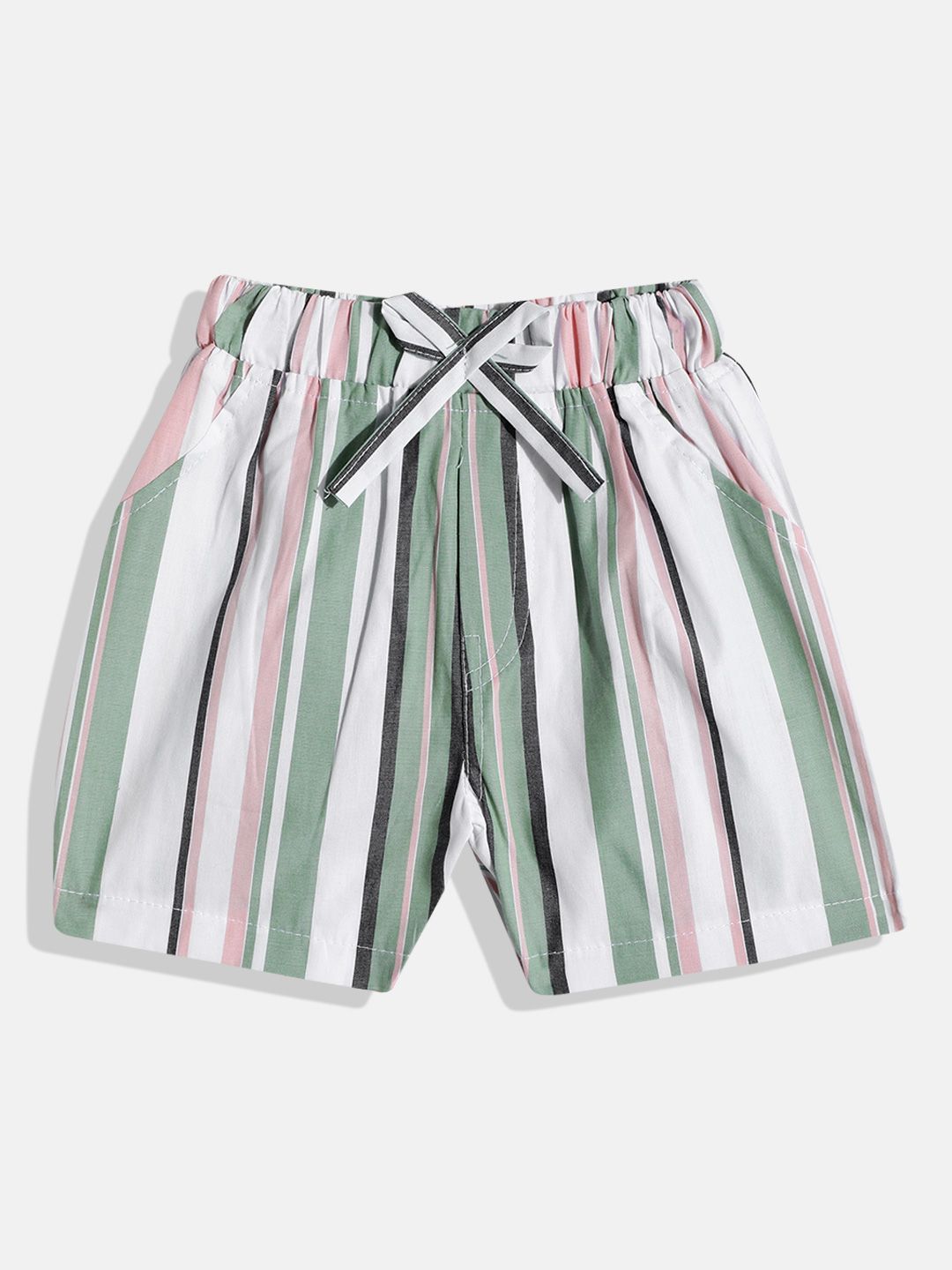 Moms Love Infant Boys Striped Pure Cotton Clothing Set