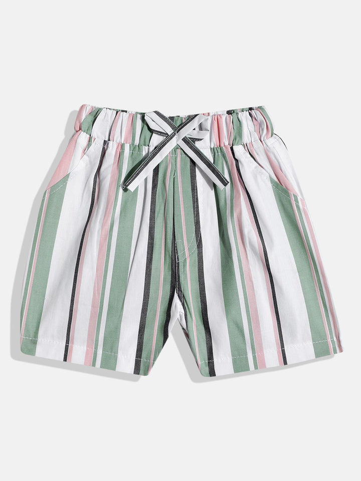 Moms Love Infant Boys Striped Pure Cotton Clothing Set