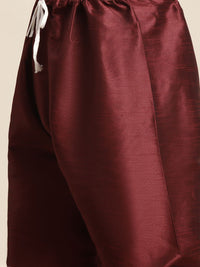 SOJANYA Men Mirror Work Kurta with Churidar