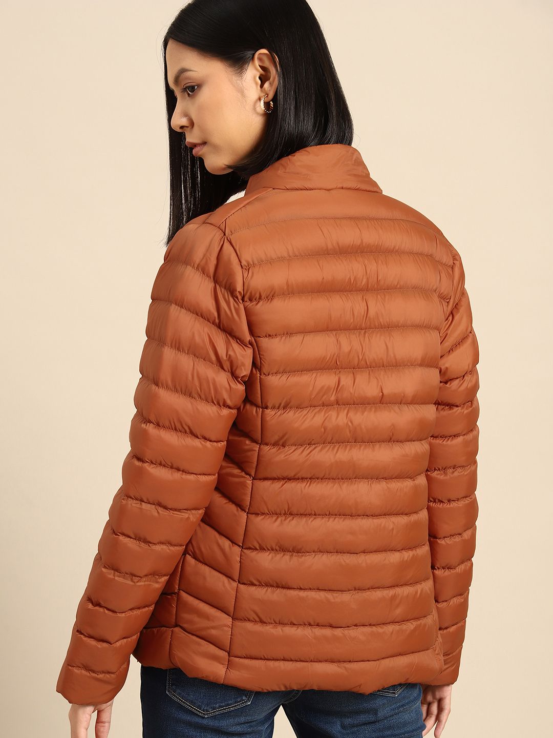 all about you Women Splid Puffer Jacket