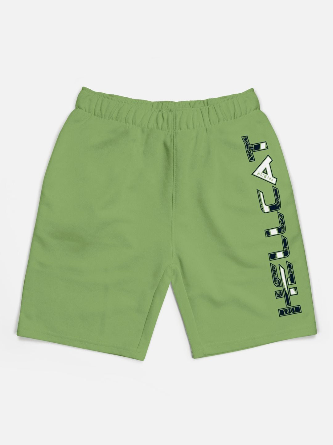 HELLCAT Boys Pack of 3 Trendy Typographic Printed Cotton Sports Shorts