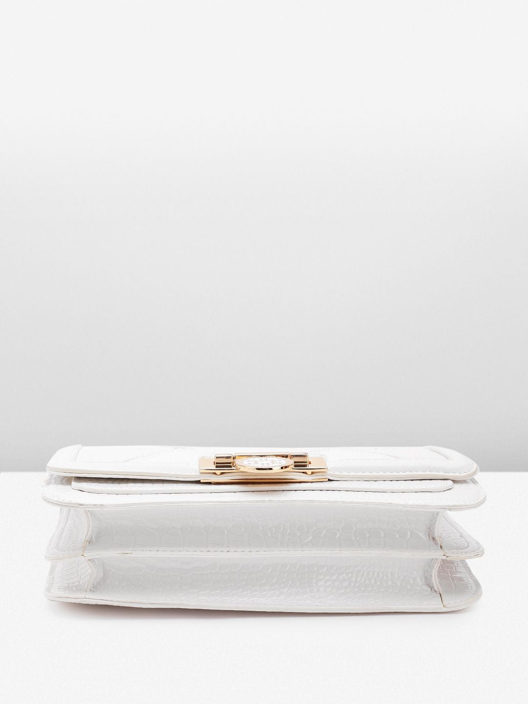 Lino Perros Textured Structured Shoulder Bag