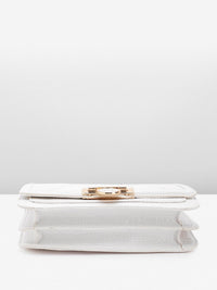 Lino Perros Textured Structured Shoulder Bag