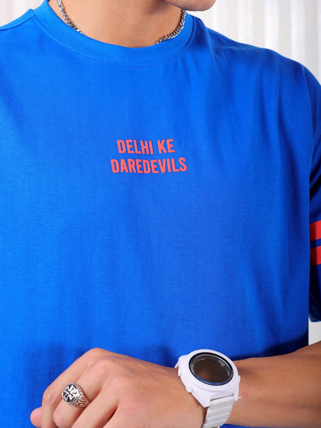 The Indian Garage Co Typography Printed Boxy T-shirt