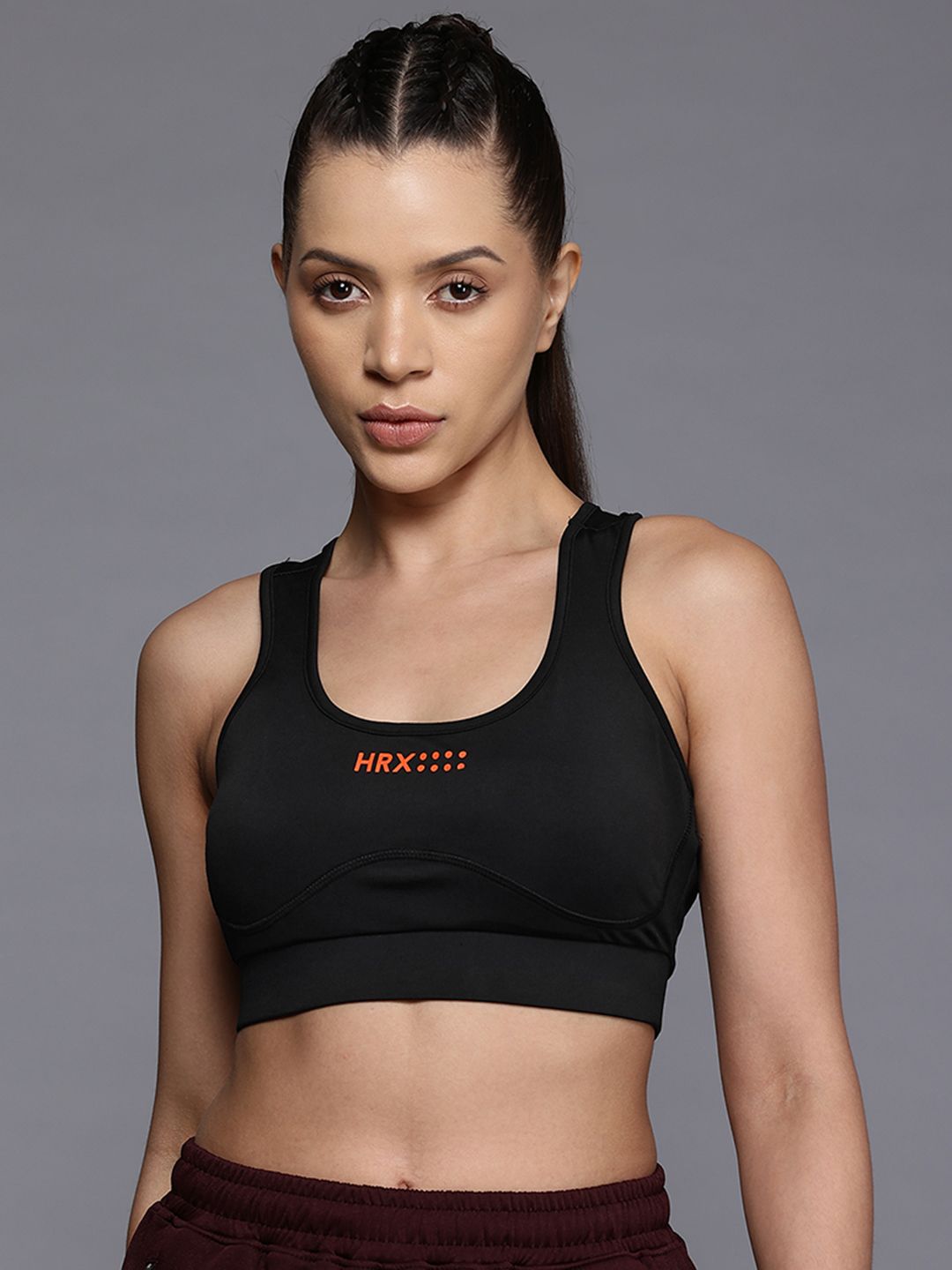 HRX by Hrithik Roshan Full Coverage Lightly Padded Rapid-Dry Training Bra