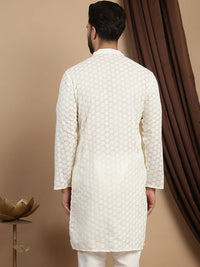 Kurta Lurus Kolar Mandarin Bersulam Anouk