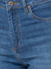 Being Human Women Straight Fit High-Rise Mildly Distressed Heavy Fade Jeans