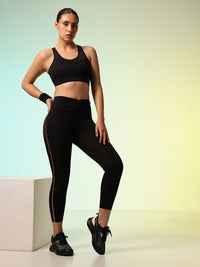 HRX by Hrithik Roshan Active Goddess Rapid-Dry Padded Training Bra HR_SS25_W_BA_KT126_03_B