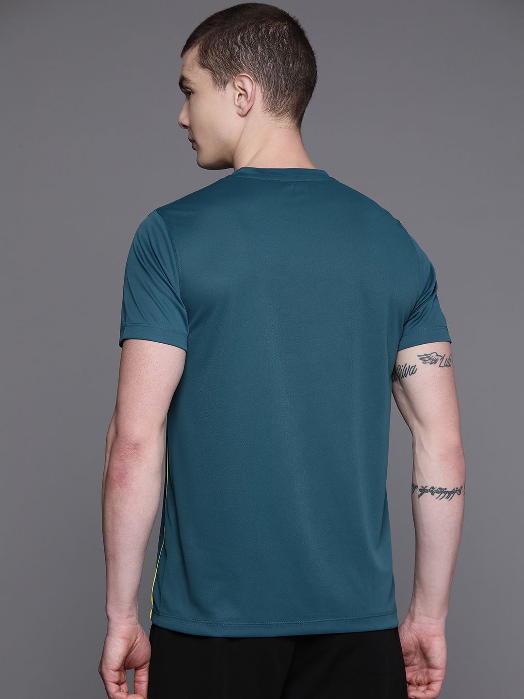 HRX by Hrithik Roshan Printed Rapid-Dry Training T-shirt