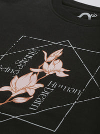 Being Human Pure Cotton Printed Sweatshirt