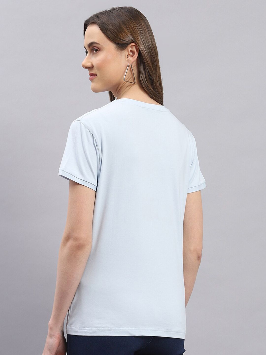Monte Carlo Print Cotton Top