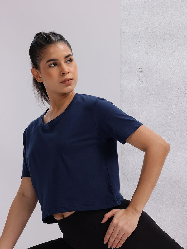 HRX by Hrithik Roshan Women Yoga T-shirt