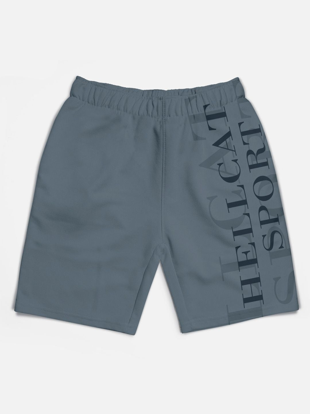 HELLCAT Boys Pack of 5 Typography Printed Cotton Mid-Rise Shorts