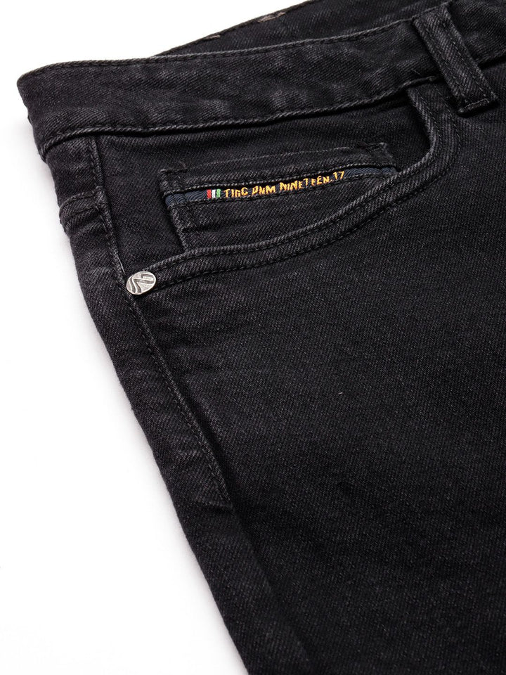 The Indian Garage Co Men Slim Fit Ombre Jeans