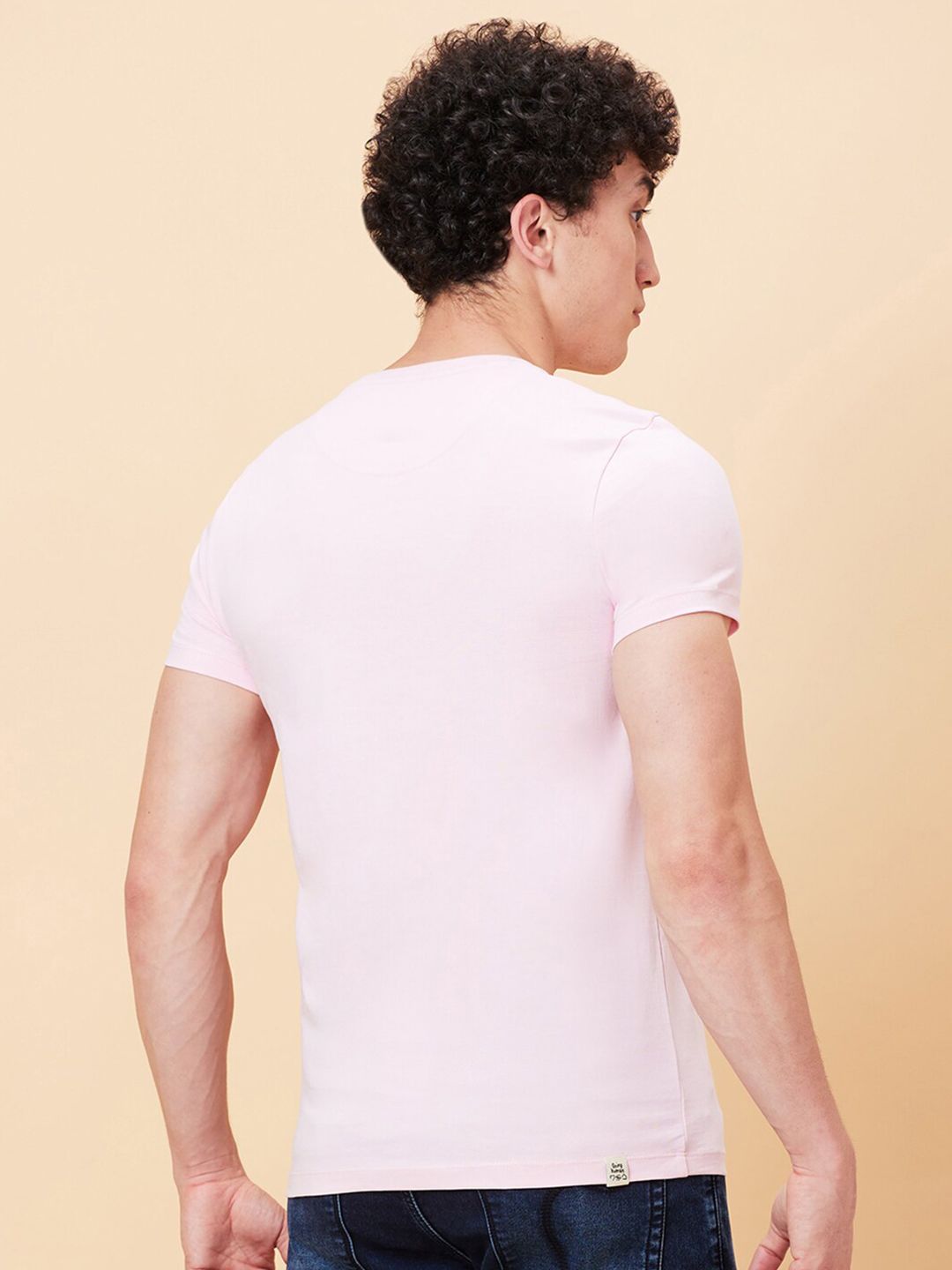 Being Human Graphic Printed Round Neck Casual T-shirt