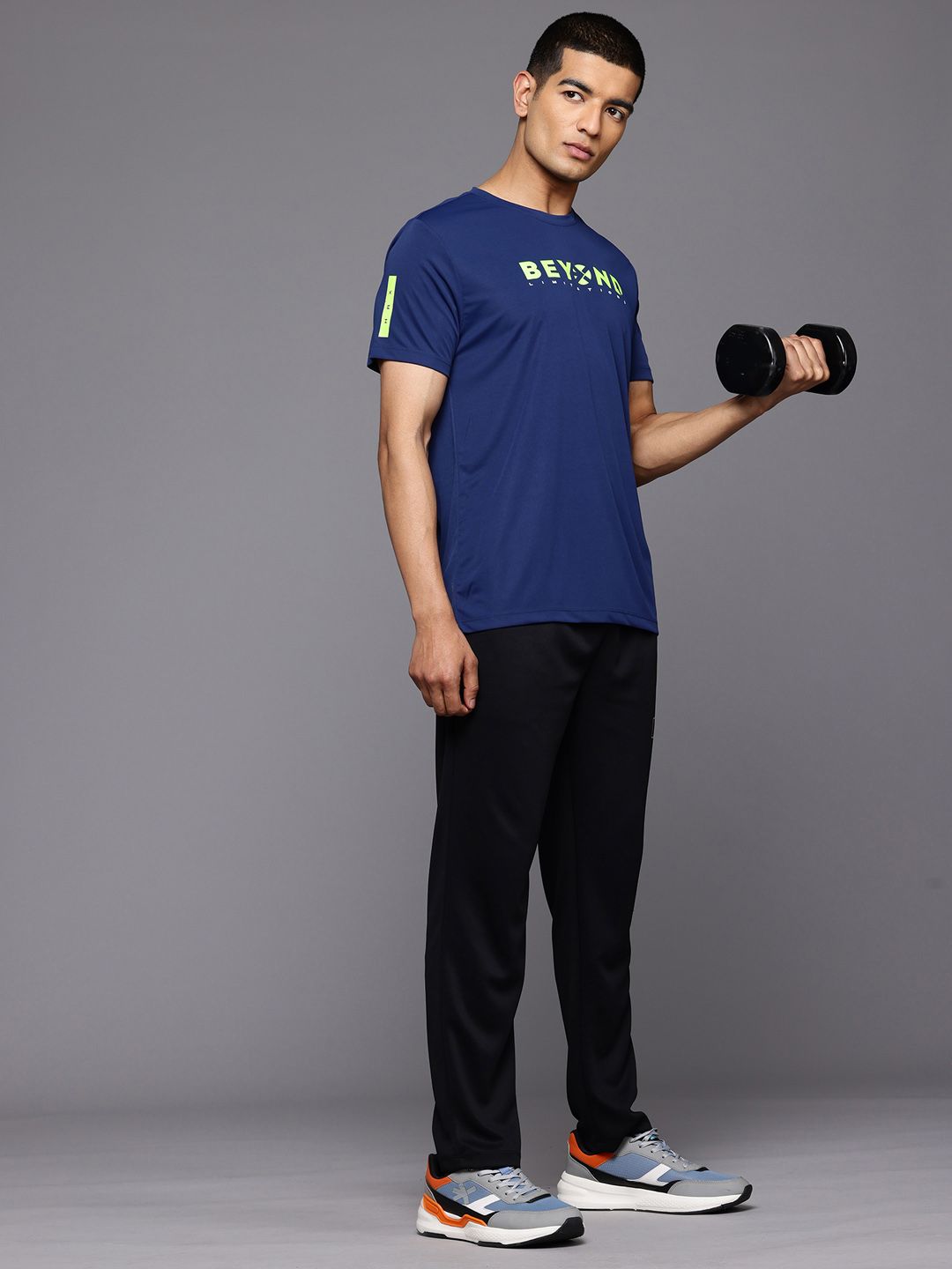 HRX by Hrithik Roshan Printed Rapid-Dry Training T-shirt