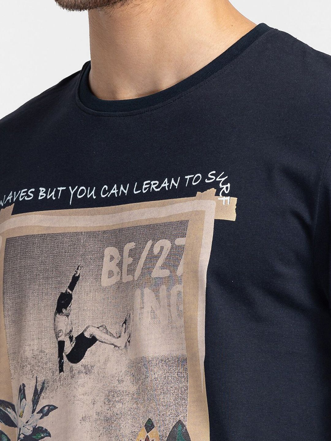 Being Human Graphic Printed Regular Fit T-shirt
