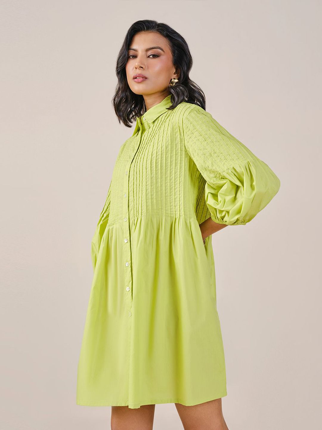 AND Women Above Knee Shirt Dress