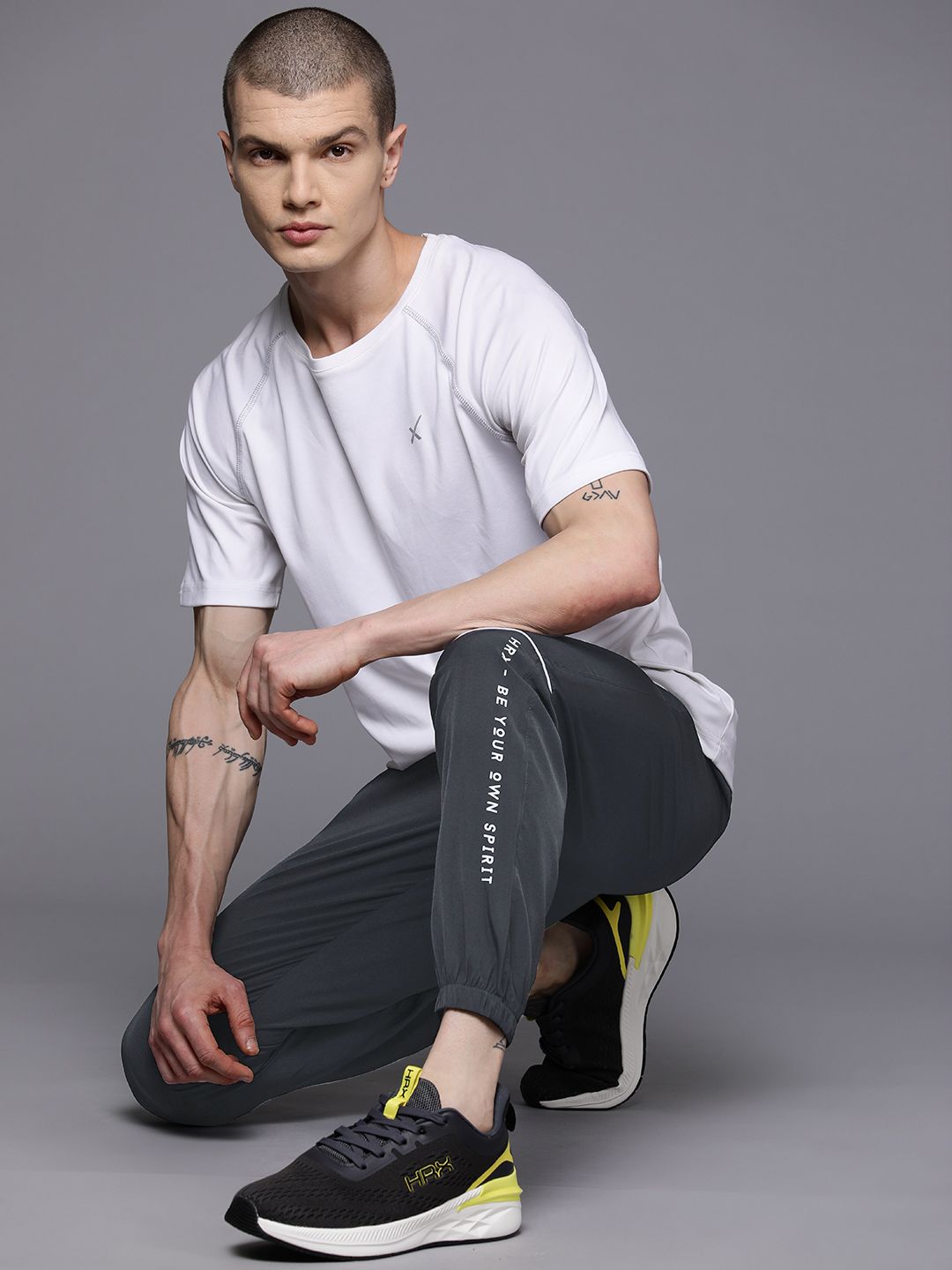 HRX by Hrithik Roshan Men Rapid-Dry Training Joggers