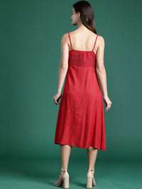 DressBerry Fit & Flare Midi Dress
