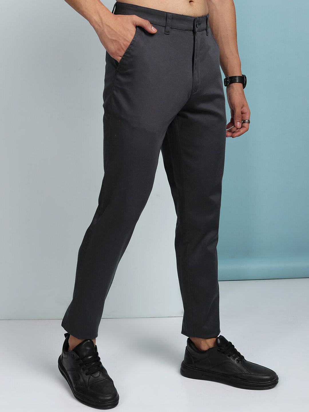 HIGHLANDER Premium Satin Chino Trousers