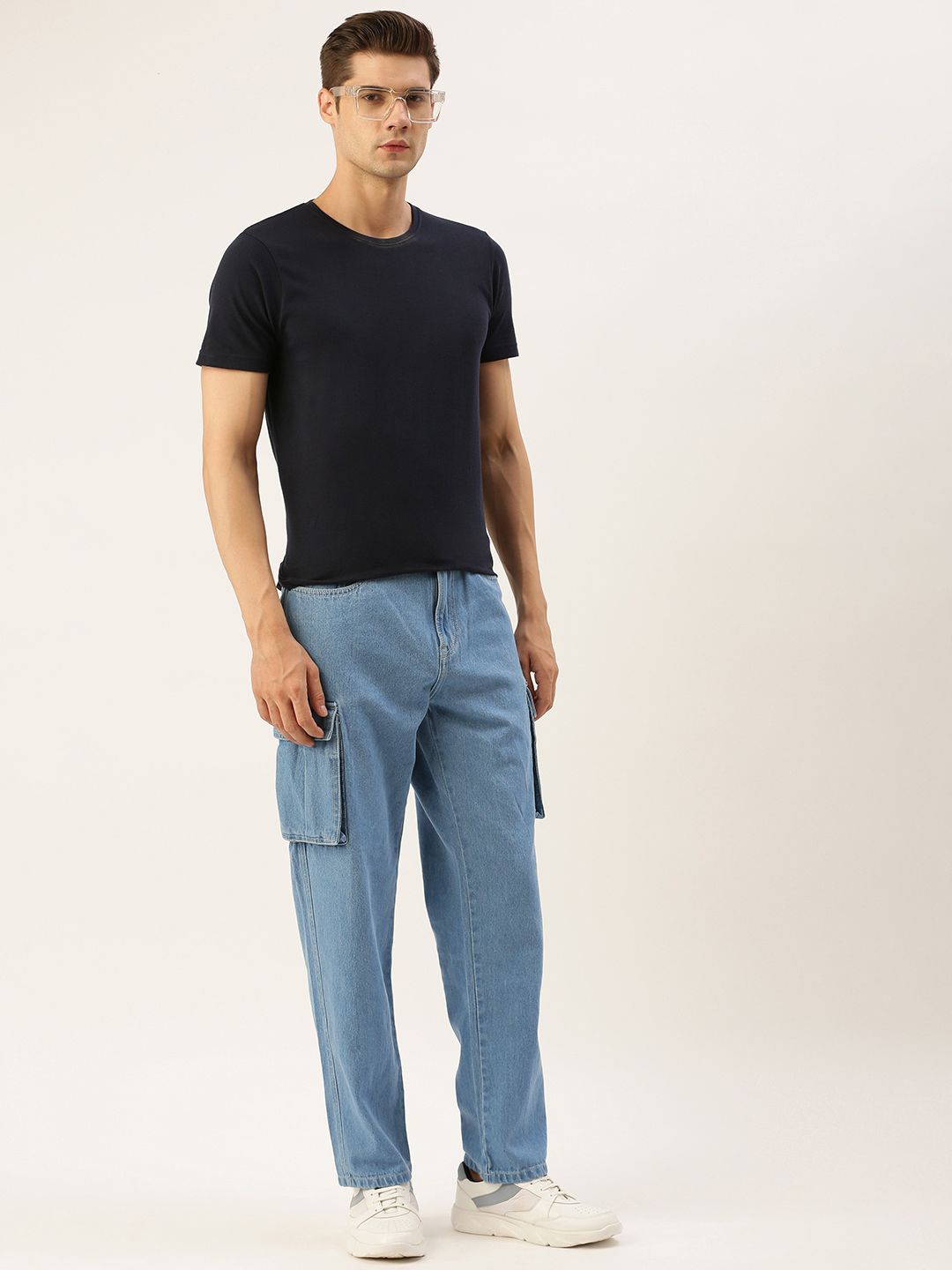 Bene Kleed Men Relaxed Fit Cargo Jeans