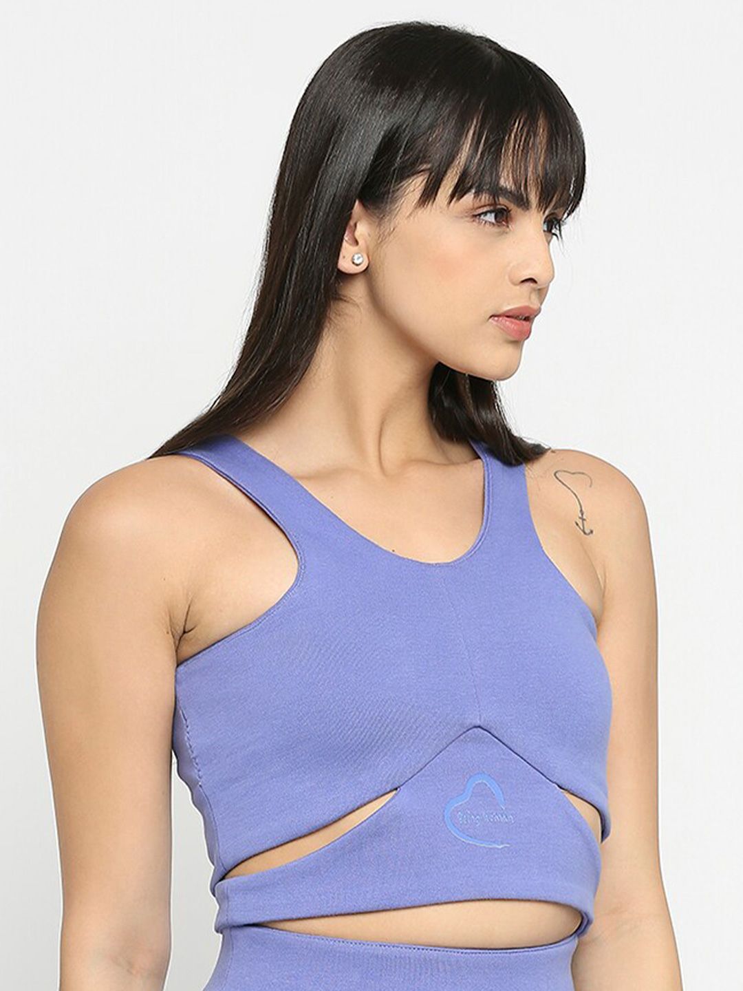 Being Human Cut Outs Detail Crop Top