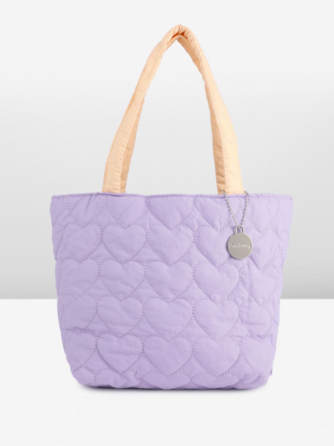 DressBerry Structured Quilted Shoulder Bag