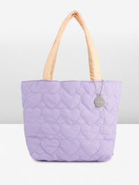 DressBerry Structured Quilted Shoulder Bag