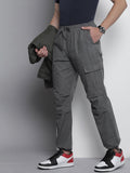 The Indian Garage Co Loose Fit Cargos Trousers