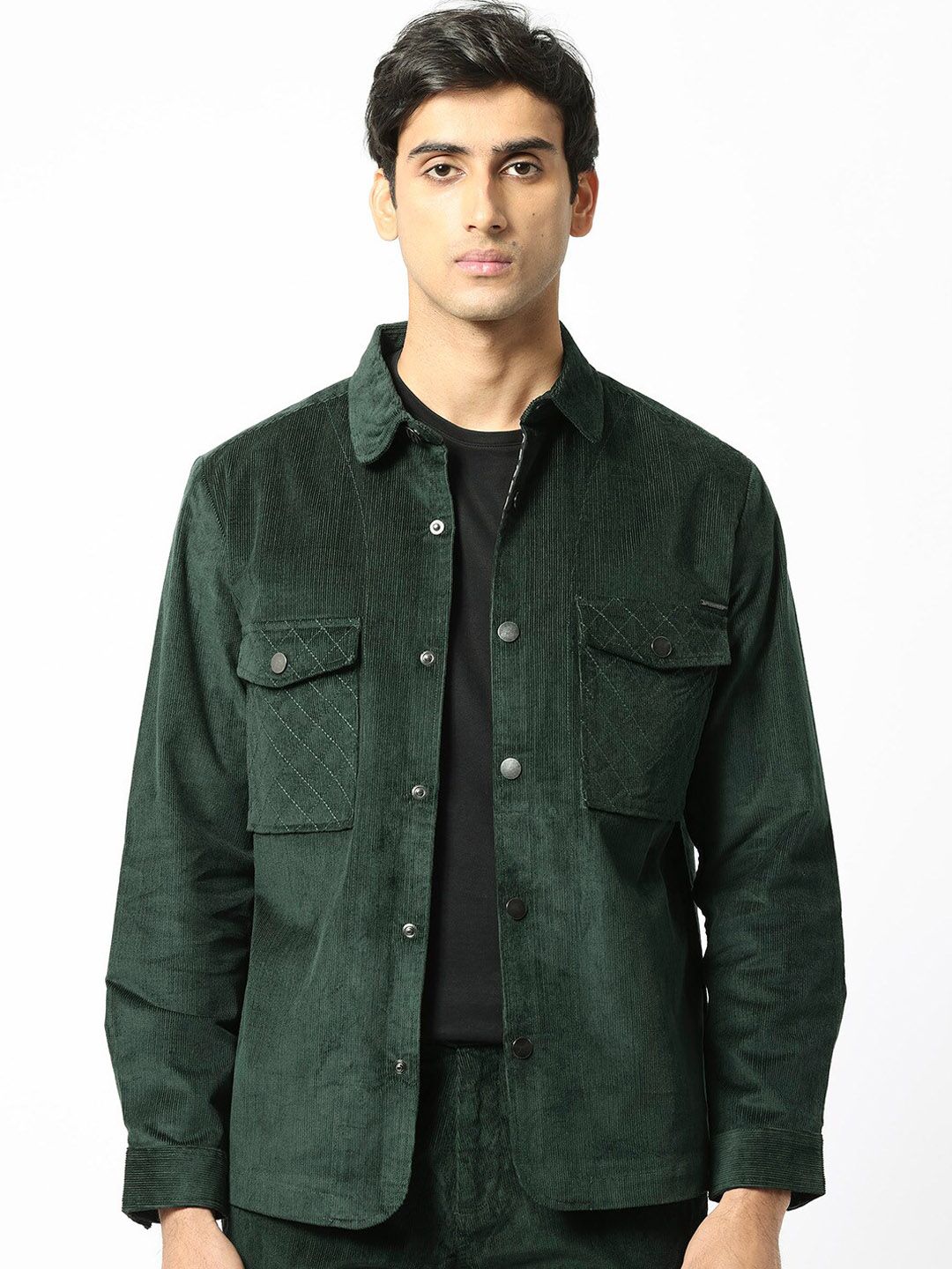 RARE RABBIT Men Upto Tailored Fit Spread Collar Jacket