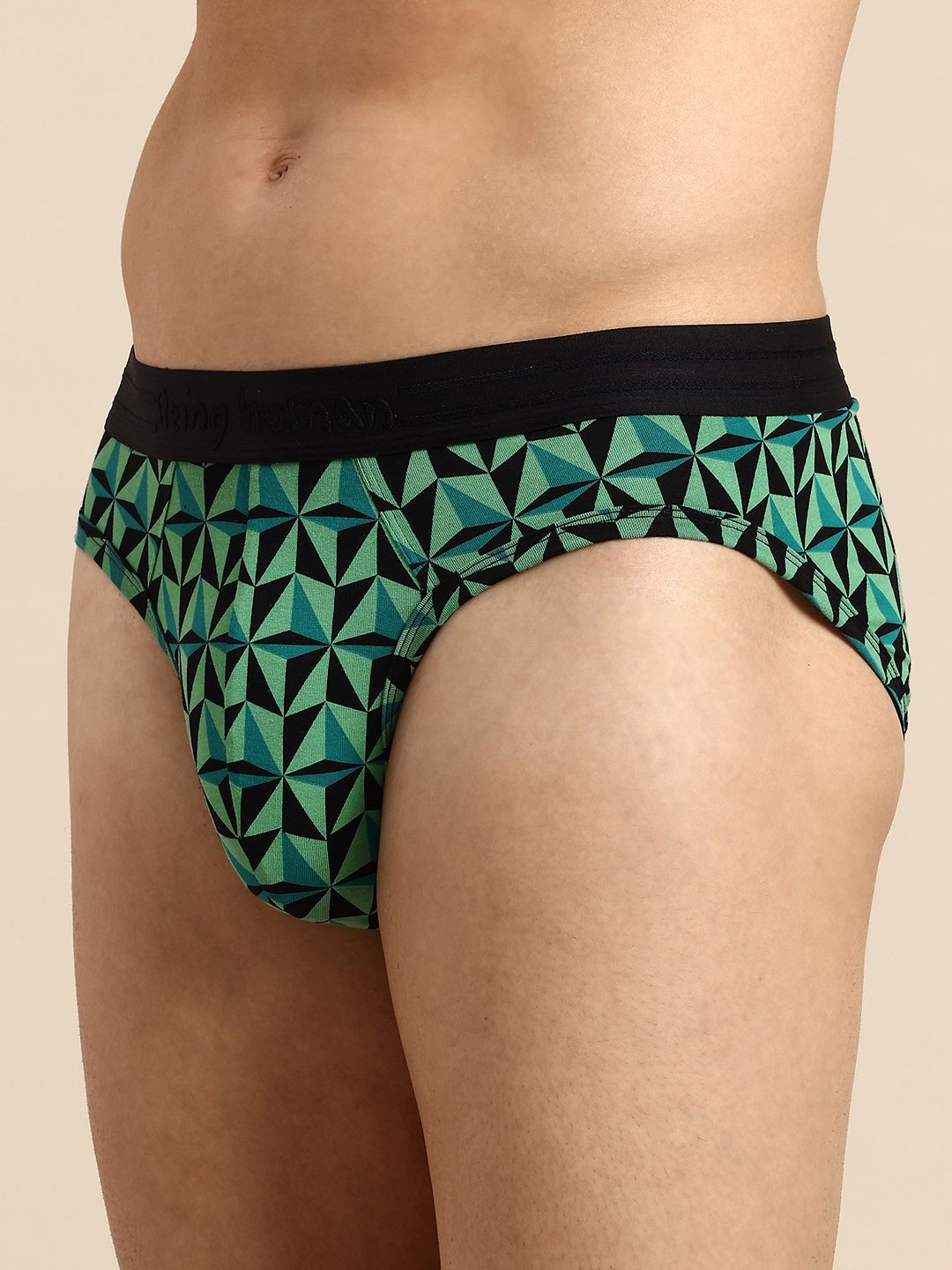 Being Human Men Printed Micro Technology Briefs BHMUB24508