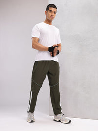 HRX by Hrithik Roshan Men Paneled Rapid-Dry Training Track Pants