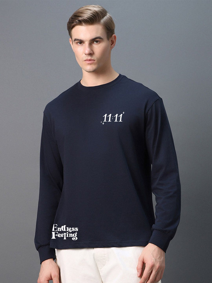 Bewakoof Men Graphic Printed Round Neck Pure Cotton Oversized T-shirt