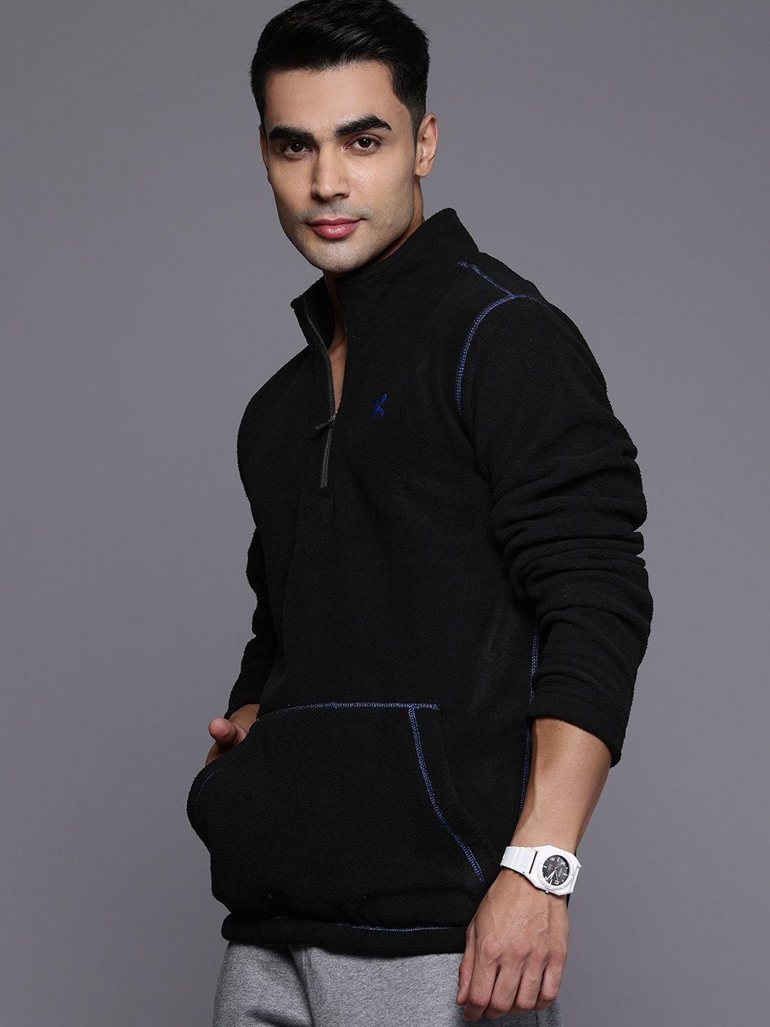 HRX by Hrithik Roshan Fleece Sweatshirt