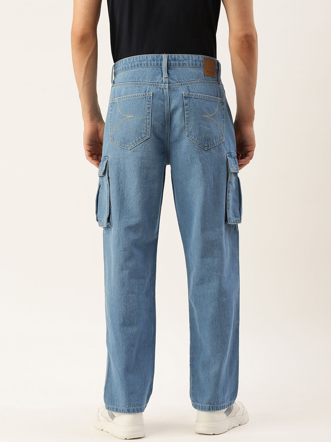 Bene Kleed Men Relaxed Fit Cargo Jeans