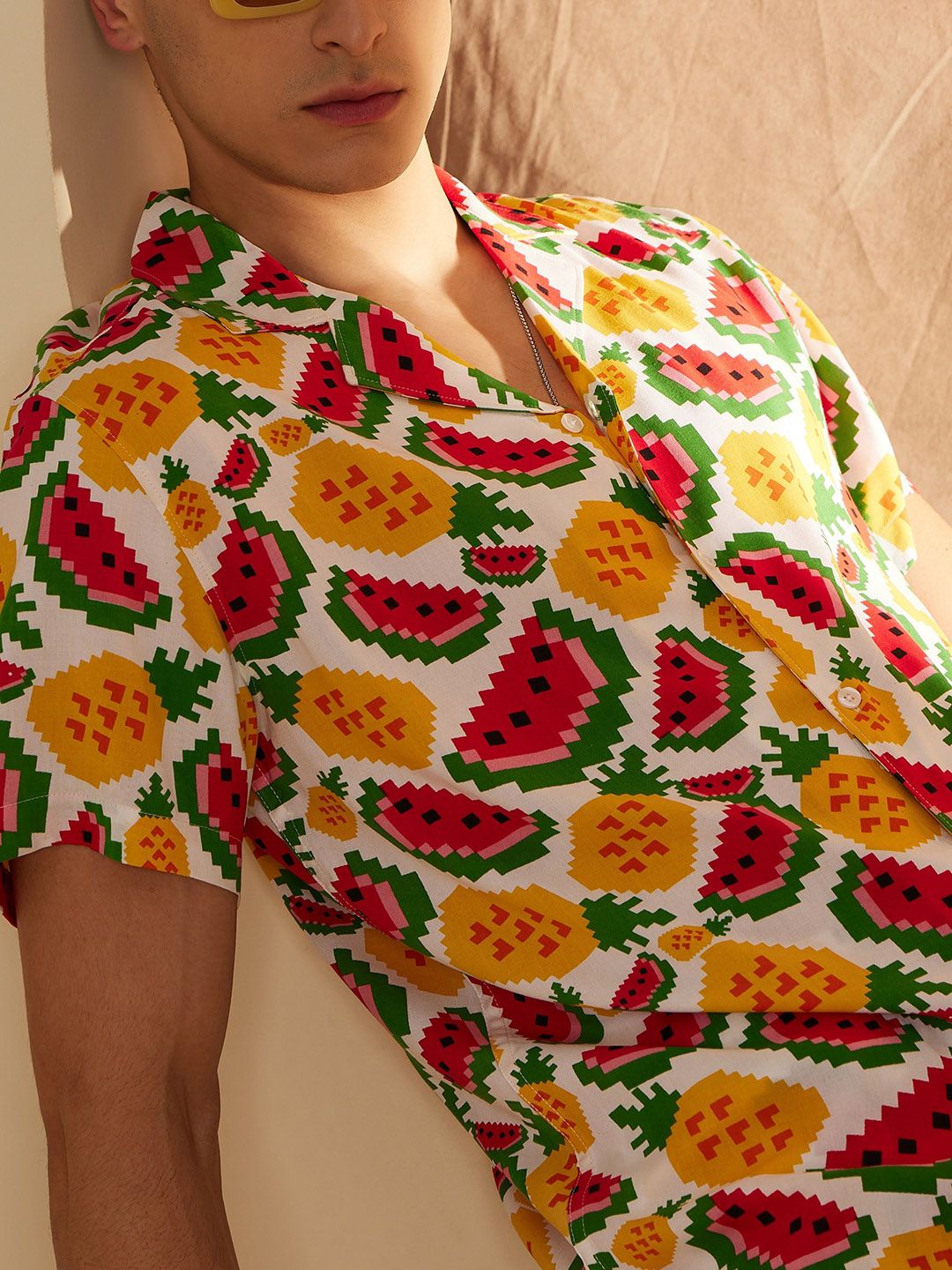 DENNISON The Vacay Mode Printed Shirt & Shorts