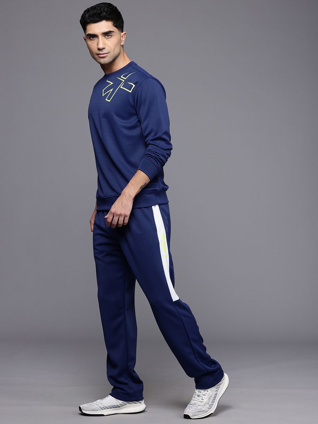 HRX by Hrithik Roshan TRAILTRACERS Rapid Dry & Antimicrobial Finish Running Tracksuits