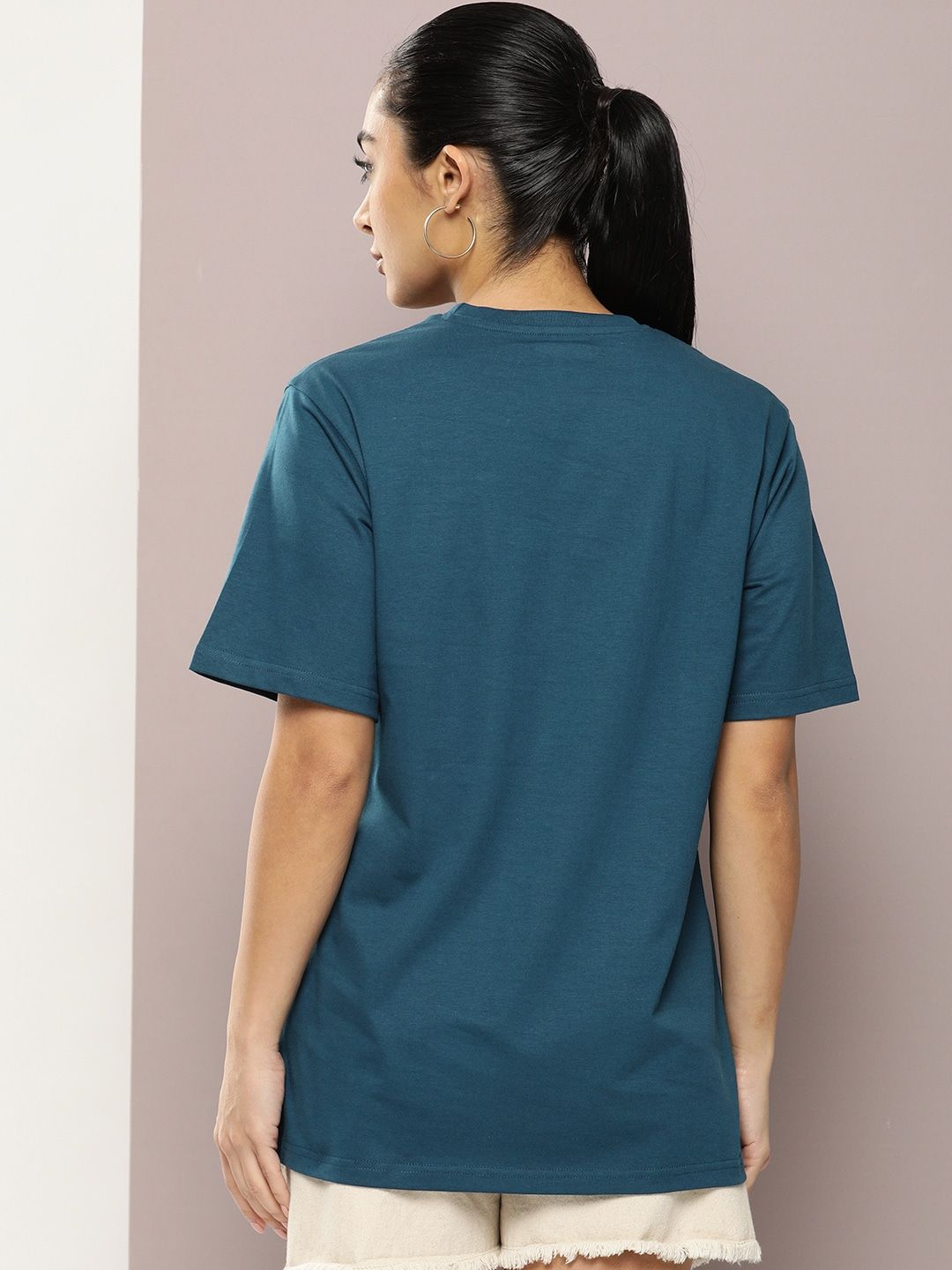 DILLINGER Graphic Printed Oversized Pure Cotton T-shirt
