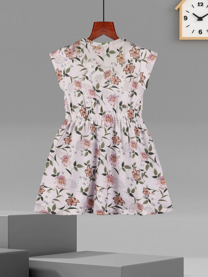 HELLCAT Girls Printed Cotton A-Line Dress - Pack of 2