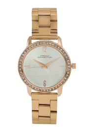 French Connection Women Stainless Steel Bracelet Style Straps Analogue Watch FCN054A