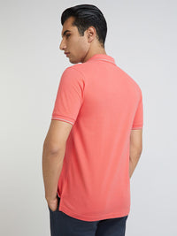 Raymond Pure Cotton Modern Fit Polo Collar T-shirt