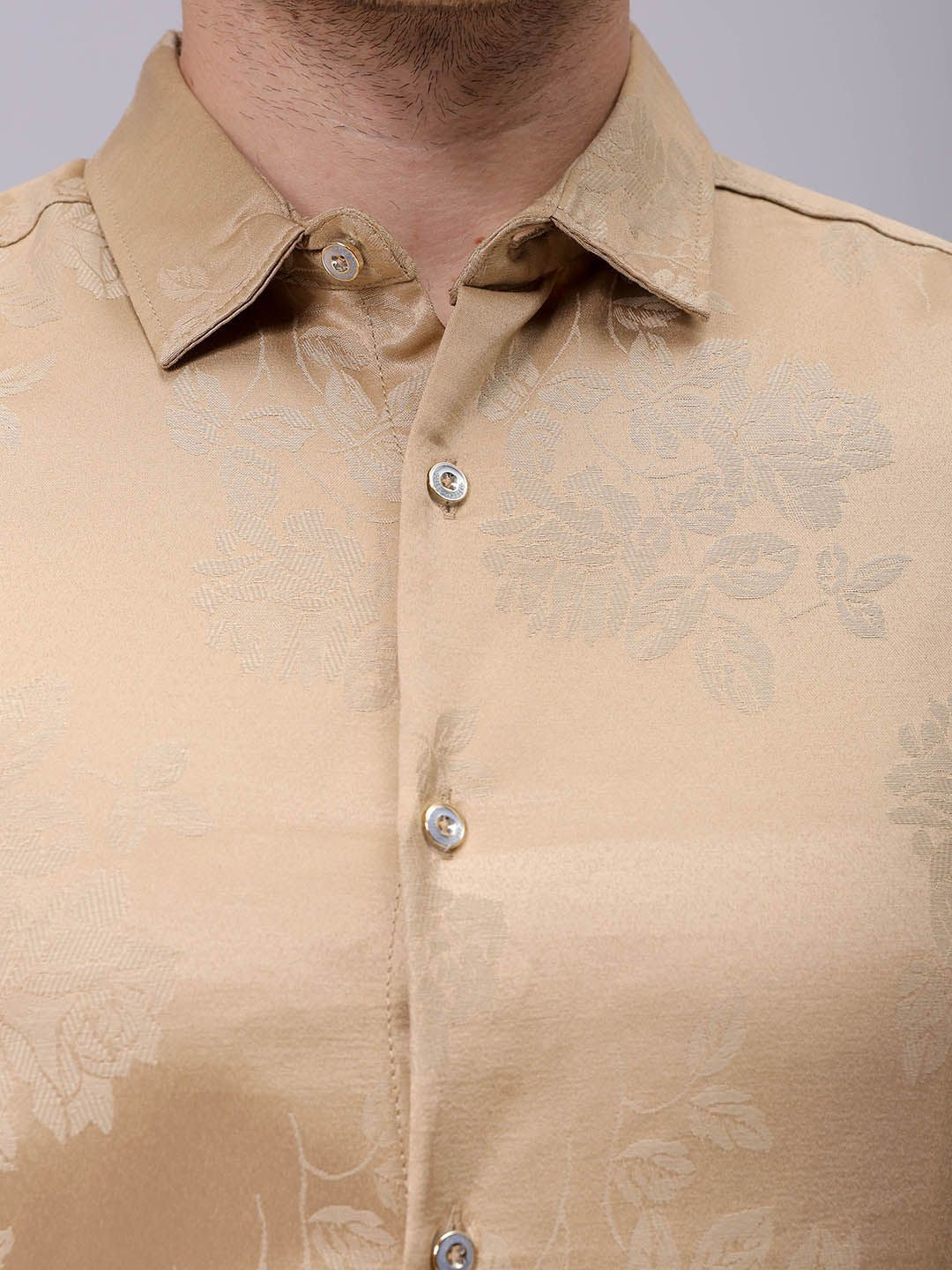 The Indian Garage Co Men Slim Fit Opaque Party Shirt