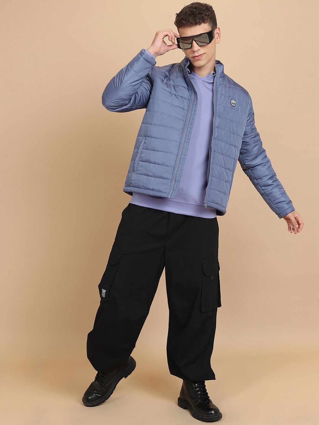 HIGHLANDER Mock Collar Puffer Jacket