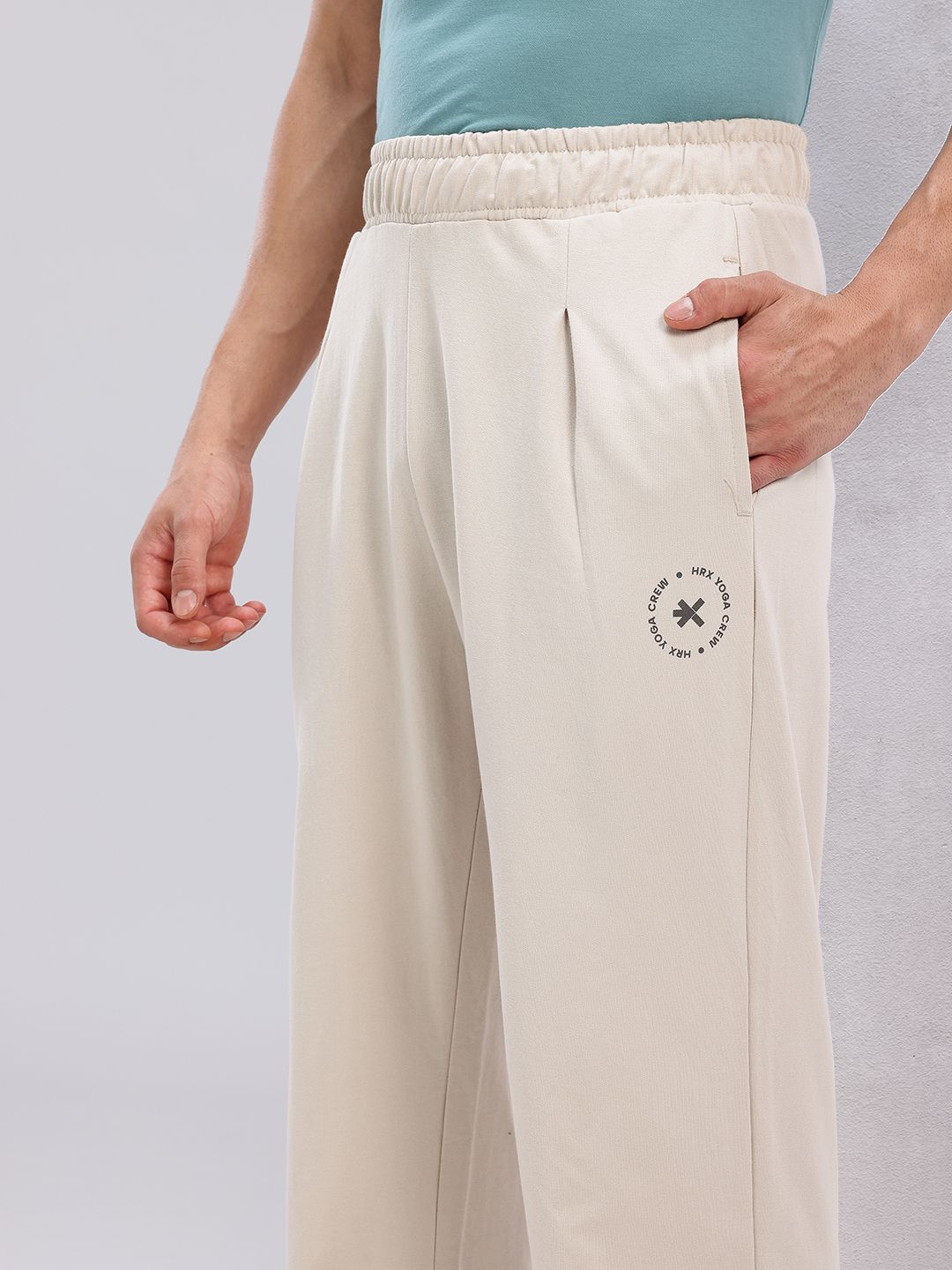 HRX by Hrithik Roshan Men Relaxed Yoga Track Pants