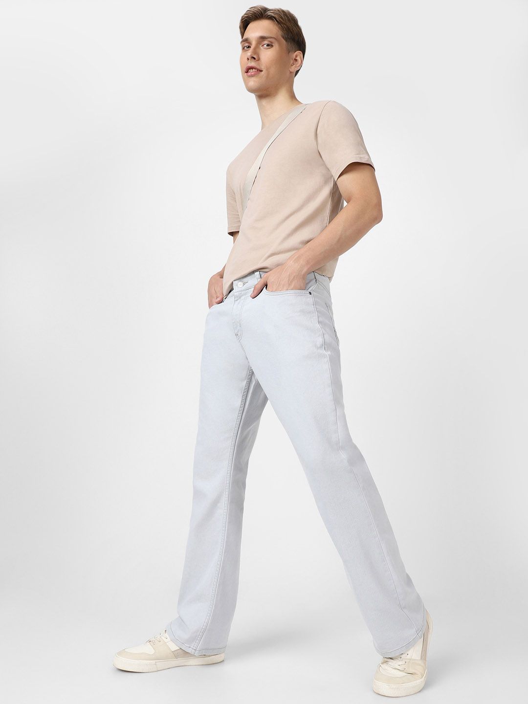 Urbano Fashion Men Bootcut Stretchable Jeans
