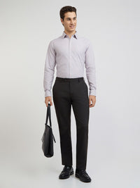 Raymond Slim Fit Striped Pure Cotton Formal Shirt